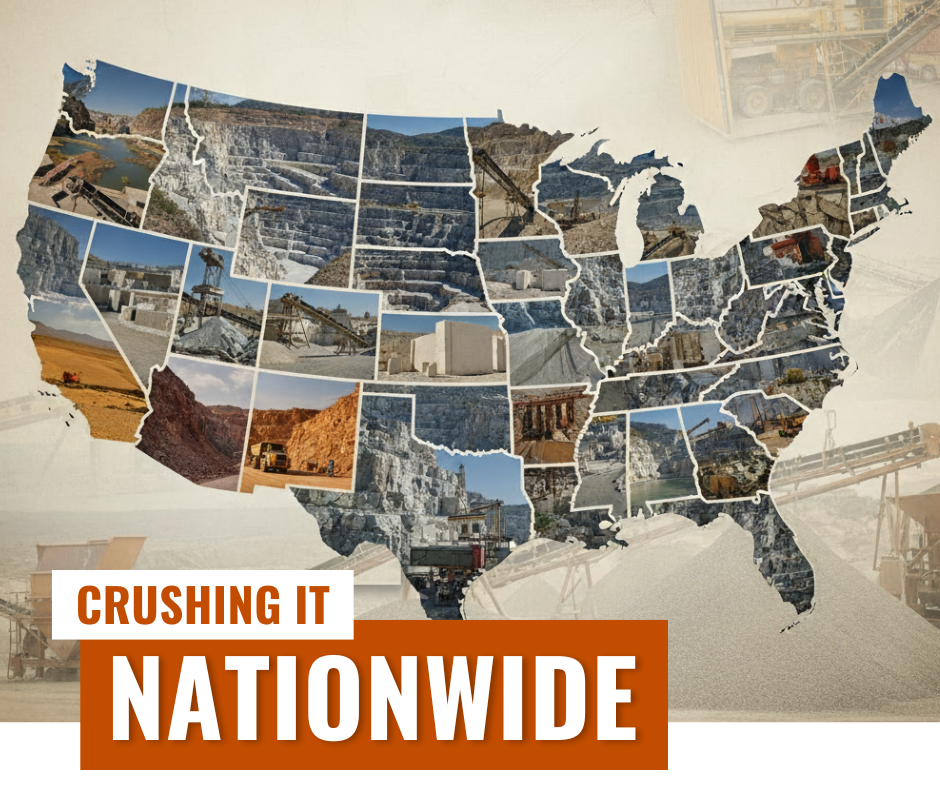 Aggregates Production Nationwide